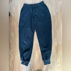 Health Pro black jogger scrub pants